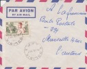 AEF,Congo,Dolisie Le 06/07/1957,colonies,lettr E,lieutenant Gouverneur Cureau,15f N°230 - Storia Postale