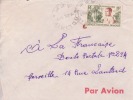 AEF,Congo,Dolisie Le 06/07/1957,colonies,lettr E,lieutenant Gouverneur Cureau,15f N°230 - Briefe U. Dokumente