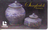 Thailand-sangkalok Pottery-300baht-used Card+1 Card Prepiad Free - Thaïlande