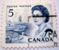 Canada 1967 Queen Elizabeth II 5c - Used - Oblitérés