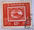 Canada 1951 Centenary Of First Postage Stamp In Canada 15c - Used - Used Stamps