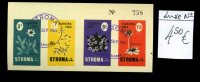 STROMA  ISLAND  Bloc De Luxe   Ø    EUROPA 1965  Fleurs Flowers Blumen - Lokale Uitgaven