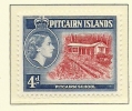 Pitcairn Islands Pitcairn,Irrtümer Auf Briefmarken, School/Schoolteacher`s House From 1957 **/MNH - Pitcairninsel