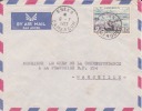 Cameroun,Eséka Le 06/07/1957 > France,colonies,lettre,po Nt Sur Le Wouri à Douala,15f N°301 - Cartas & Documentos
