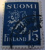 Finland 1942 Heraldic Lion 15m - Used - Oblitérés