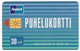 FINLANDIA (FINLAND) - AVANT (CHIP) -  PUHELUKORTTI 30 MK.   EXP. 12.94 - USED  -  RIF. 3935 - Finlande