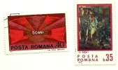 1971 - Romania 2605/06 Partito Comunista C865     ------ - Usado