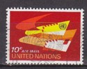 H0380 - ONU NEW YORK AERIENNE N°10 - Luftpost