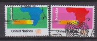 H0146 - ONU UNO NEW YORK N°233/34 - Gebraucht