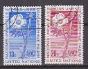 H0157 - ONU UNO NEW YORK N°257/58 - Used Stamps