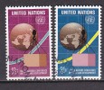 H0160 - ONU UNO NEW YORK N°265/66 - Oblitérés