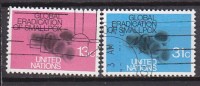 H0171 - ONU UNO NEW YORK N°286/87 - Oblitérés