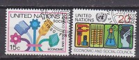 H0245 - ONU UNO NEW YORK N°332/33 - Gebraucht