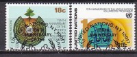 H0251 - ONU NEW YORK N°357/58 - Gebraucht