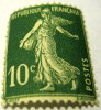 France 1920 Sower 10c- Mint - Used Stamps