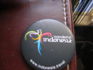 BADGE WONDERFUL INDONESIA OFFERT STAND INDONESIE FESTIVAL DE CANNES 2011 NEUF - Publicité Cinématographique