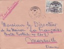 Cameroun,Eséka Le 08/06/1957 > France,colonies,lettre,po Nt Sur Le Wouri à Douala,15f N°301 - Cartas & Documentos