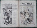 *GIL BLAS * ILLUSTRE N°4 -19/07/1891 - LA REMPLACANTE P/rené MAIZEROY + CHANSON: CONSEILS AUX TROTTINS:MONTOJA - Zeitschriften - Vor 1900