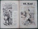 *GIL BLAS * ILLUSTRE N°4 -19/07/1891 - LA REMPLACANTE P/rené MAIZEROY + CHANSON: CONSEILS AUX TROTTINS:MONTOJA - Revues Anciennes - Avant 1900