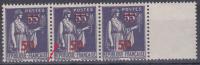 FRANCE  VARIETE   N° YVERT   478  TYPE PAIX   NEUFS LUXE - Unused Stamps