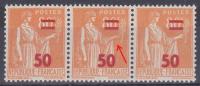 FRANCE  VARIETE   N° YVERT   481  TYPE PAIX   NEUFS LUXE - Unused Stamps