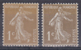 FRANCE  VARIETE   N° YVERT   277A  TYPE SEMEUSE  NEUFS LUXE - Unused Stamps