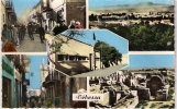 CPA. .   TEBESSA. VUE MULTIPLES, Vers La Porte Salomon,vers La Mosquée,circulé1962. - Tébessa