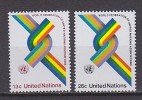 H0216 - ONU UNO NEW YORK N°263/64 ** - Unused Stamps