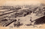 AK Straßenbahn TRAM MARSEILLE LES BASSINS DE LA JOLIELLE  OLD POSTCARD 1903 - Strassenbahnen