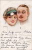 AK USABAL PAAR COUPLE Nr.3964/3.OLD POSTCARD 1916 - Usabal