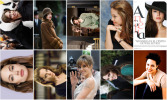 2160 Female Star Angelina Jolie Postkarte Carte Postale Group 10 Diff - Non Classés