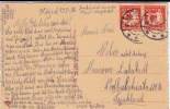 DANEMARK - 1936 - YVERT N°231 En PAIRE Sur CARTE POSTALE De KÖGE Pour HANNOVER (ALLEMAGNE) - Storia Postale