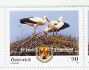 Österreich - 90 Jahre Burgenland In A - Weißer Storch - Ungebraucht