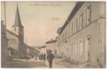 CPA VINCEY - RUE DE L'EGLISE - Vincey