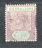 Sierra Leone 1896 - Michel 24 O - Sierra Leona (...-1960)
