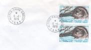 TAAF ENV ALFRED FAURE CROZET  16/1/1979 TIMBRES N° 72 - Unused Stamps