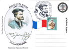 International Polar Year 2007 Jacques Cartier  French Explorer Card 2007  Romania. - Explorateurs & Célébrités Polaires