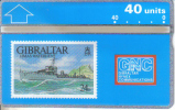 Gibraltar-gib-24-hmas Waterhen(306a)-40units-tirage-20.000-mint Card+1 Card Prepiad Free - Gibraltar