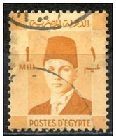 Egipto 1937 Scott 206 Sello º Personajes Rey Farouk (1920-1965) Michel 223 Yvert 187 Egypt Stamps Timbre Égypte - Usados