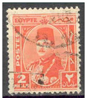 Egipto 1944 Scott 243 Sello º Personajes Rey Farouk (1920-1965) Michel 269 Yvert 224 Egypt Stamps Timbre Égypte - Usati