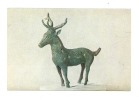 Cp, Chine, Bronze Figure Of A Standing Deer, Warring States, Chiangch'un, Yunnan - Chine