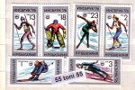 Bulgaria / Bulgarie  1976 Winter Olympic Games INNSBRUCK 76   6v.- MNH - Hiver 1976: Innsbruck