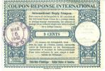 Lot De 1 Coupons Reponse International Du 15/mars 1952 De  9 Cents Des  Etats Unis D´Amérique - Brieven En Documenten