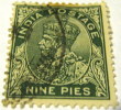 India 1932 King George V 9 Pies- Used - Andere & Zonder Classificatie