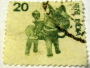 India 1975 Toy Horse And Soldier 20 - Used - Usati