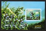 India 2011  -   15oo KURINJI MINIATURE SHEET  ORCHIDS # 00869 S Inde Indien - Neufs