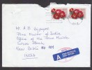 NORWAY 2002  COVER TO INDIA ..TECNICAL CHECK..CHECKED FOR ANTHRAX To PRIME MINISTER #22212 - Covers & Documents