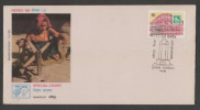 India 1965  MANIPURI ETHNIC TRIBAL WOMAN HANDICRAFT   GUWAHATI Special Cover # 25434 Inde Indien - Covers & Documents