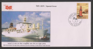 India 2006 PORT BLAIR   INTER ISLAND MAIL THRU SHIPS Special Cover # 26665 Inde Indien - Cartas & Documentos
