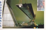 ¤¤  -  BOUGUENAIS  -  NANTES  -  Construction Du Pont De CHEVIRE  -  Pose De La Travée Centrale  -  ¤¤ - Bouguenais